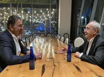 Kılıçdaroğlu ABD'de ekonomist Daron Acemoğlu ile görüştü