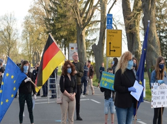 Almanya'da bir enflasyon protestosu daha