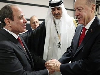 Erdoğan, Sisi ile görüştü