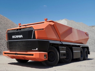 Scania, Avrupa'da otonom TIR ile ticari mal taşıyan ilk firma oldu