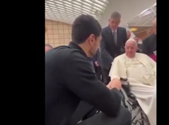 Enes Kanter, Vatikan'da Papa ile görüştü