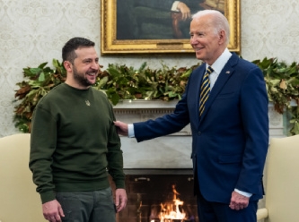 Zelenskiy, Beyaz Saray'da Biden ile görüştü