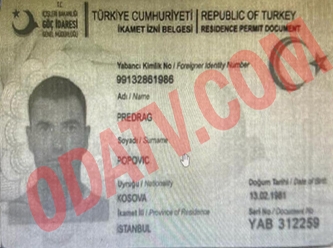 Sahte kimlikli çete liderine Türkiye'de oturma izni