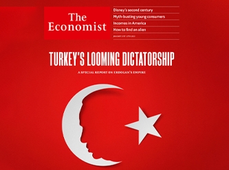 The Economist'ten çok sert Erdoğan kapağı: 'Türkiye'nin eli kulağında diktatörlüğü'