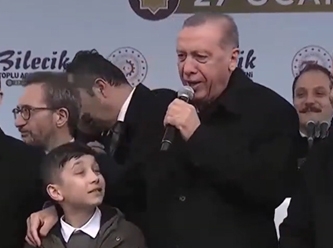 Erdoğan şarkı söyledi, duyanlar inanamadı; İşte o anlar!