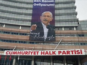 Herkes bu repliği konuşuyordu, CHP pankart yaptı: Ben Kemal, geliyorum!
