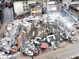 Depremin ardından Hatay'daki yıkım böyle görüntülendi