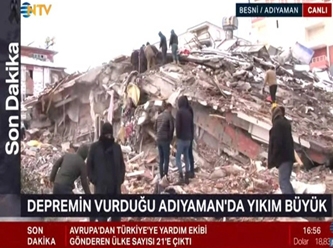 NTV muhabiri canlı yayında anlattı: Hala kurtarma ekibi yok, kimileri donarak öldü