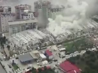 Hatay'da zenginlerin oturduğu yeni rezidans komple çöktü! 800 kişi enkaz altında