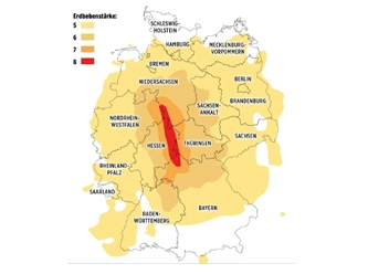 Depremin etki haritası uyarladı: Almanya'da olsa ne olurdu?