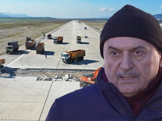 Binali Yıldırım CHP'li belediyenin iş makinalarını gör(e)memiş!