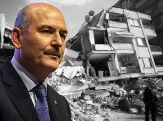 Barış Atay'dan Soylu'ya: Yanlış depremde öldüğümüz için özür dileriz