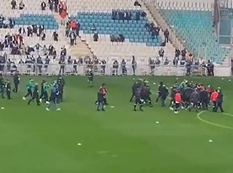 Bursa'da ırkçı gerilim: Antrenman sırasında Amedsporlu futbolculara saldırı