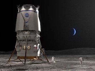 NASA, Ay yüzeyine Blue Origin ile inecek