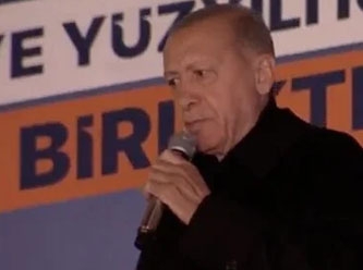 Erdoğan depremde ölenlerle, mitinge katılanları kıyasladı