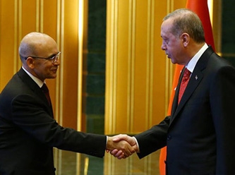 Erdoğan, Mehmet Şimşek'le görüştü
