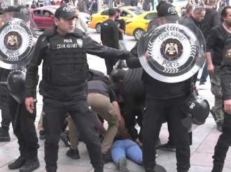 Ankara’da Gezi protestosu! Çok sayıda gözaltı var