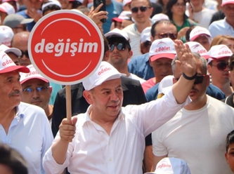 Tanju Özcan, Kılıçdaroğlu'na karşı 'değişim' yürüyüşü başlattı