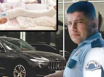 Ölü bulunan Maseratili polisin cenazesinde ortalık karıştı