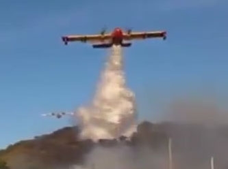 Türkiye, Yunanistan’a yangın söndürme uçağı ve helikopteri gönderiyor