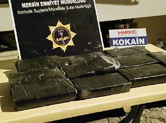 Mersin Limanı'nda 11 kilogram uyuşturucu ele geçirildi