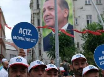 AKP'li 23 belediyenin işçileri ayağa kalktı: 'Grev, grev...'