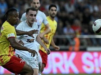 Galatasaray, Kayserispor deplasmanında suskun kaldı: 0-0