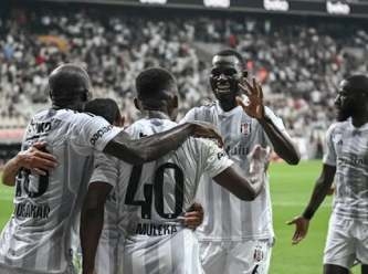 Beşiktaş, Fatih Karagümrük karşısında son dakikalarda bulduğu golle 1-0 kazandı