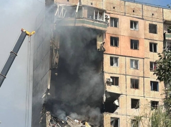 Rusya Ukrayna'da Çernihiv'in merkezini vurdu: 7 ölü, 110'dan fazla yaralı