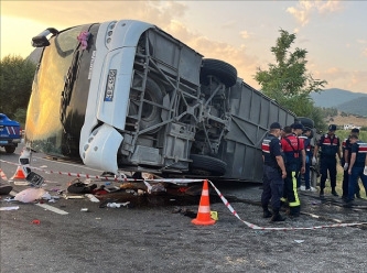 Denizli'de feci kaza: 1'i polis 6 kişi öldü, 42 kişi yaralandı