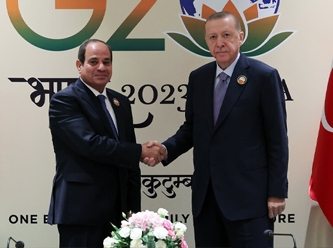 Erdoğan G20'de Sisi ile görüştü