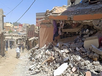 Fas'taki, depremde çok sayıda köy tamamen yok oldu