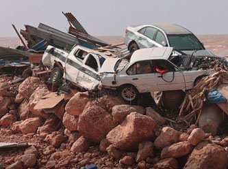 Libya'daki sel felaketinde can kaybı korkunç rakamlara ulaştı