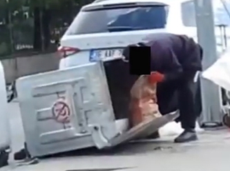 CHP’li vekil çöpte yiyecek arayan vatandaşı paylaştı:
