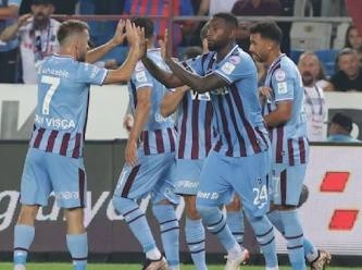 Trabzonspor rakibi Beşiktaş’ı 3 golle dağıttı