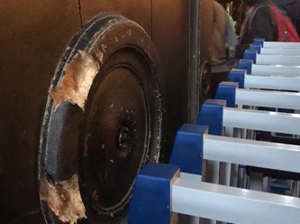 Ayasofya'nın kapıları yenildiği için korumaya alınmıştı, şimdi de kırıldı