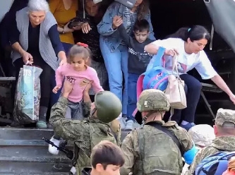 Ermenilerin yüzde 70'i Dağlık Karabağ'dan ayrıldı