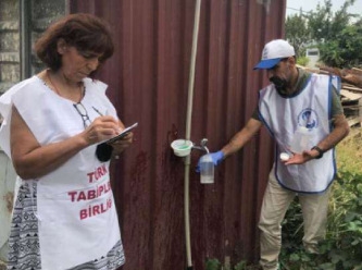 Depremle yerle bir olan Hatay'ın çeşmelerinden zehir akıyor