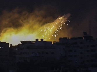 İsrail çocuk hastanesini fosfor bombasıyla vurdu