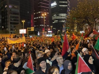 İstanbul'daki İsrail protestosunda bir kişi öldü