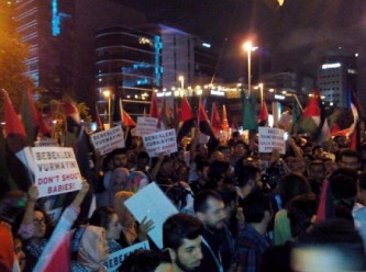 Türkiye genelinde İsrail karşıtı protestolar: İki polis yaralandı