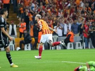 Galatasaray, 10 kişi kalan Beşiktaş’ı 2-1 yendi