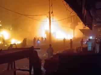 İsrail, Gazze’de pazar yerini vurdu: Ölü ve yaralılar var