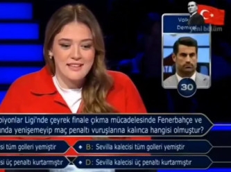 Zehra Güneş, joker hakkında Volkan Demirel'e bağlandı