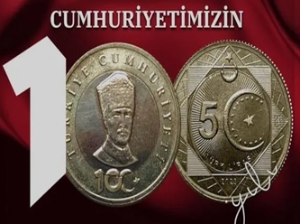 Madeni 5 lira tedavüle girdi