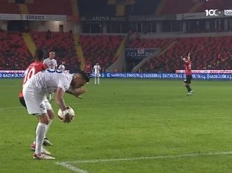 Gaziantep FK – Çaykur Rizespor maçında garip penaltı