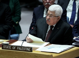Filistin Devlet Başkanı Abbas'a saldırı