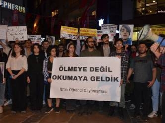 Öğrenciler sokağa döküldü: Ölmeye değil, okumaya geldik