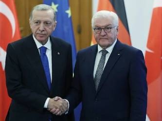 Erdoğan ve Steinmeier’den ‘iki devletli çözüm’ vurgusu