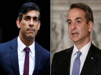 Görüşmeyi iptal eden Sunak, Miçotakis’i kızdırdı
